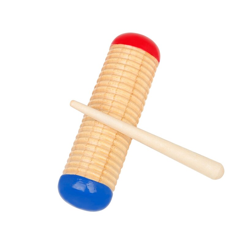 Orff-instrumenten Zand Drum Muziekinstrument Muziekinstrument Met Schraper: Default Title
