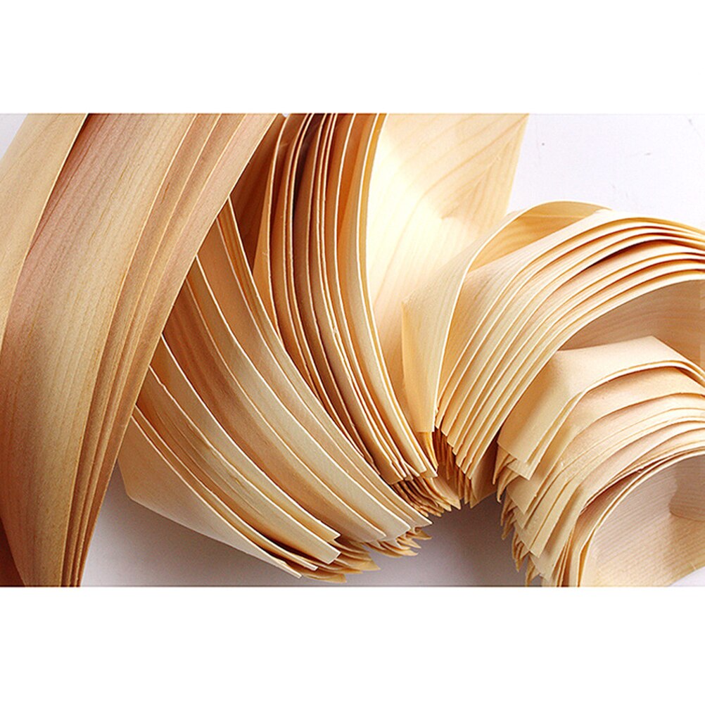 50 Pcs Food Tray Boat Shape Disposable Wooden Natural Birch Snack Nibbles Food Serving Tray for Restaurants Food Trucks