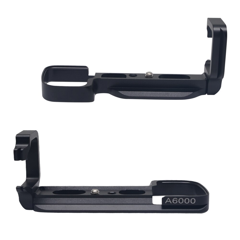 Mcoplus Metalen Externe Quick Release L-Plaat Beugel Handgreep voor SONY A6000