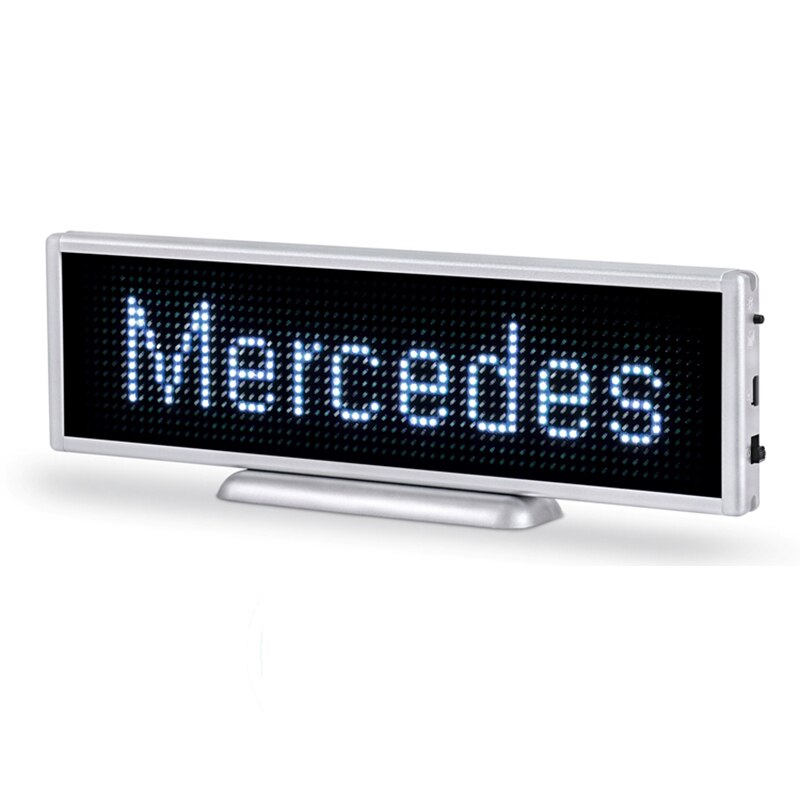 Movable advertising shop LED scrolling message sign board cafe restaurant bar portable bluetooth APP control LED signage screen