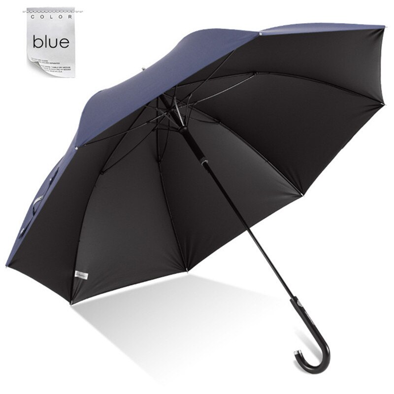 OLYCAT Long Handle Automatic Clear Umbrella Pattern Simple UV Windproof Strong Large Umbrella Rain Women