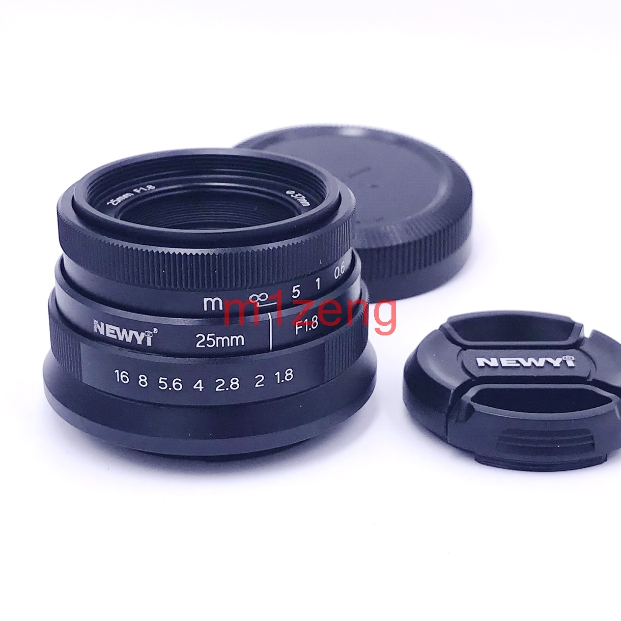 25mm F1.8 APS-C película enfoque Manual MF primer lente para Sony a7r3 a9 A6600 fuji xt30 xh1 xa5 m43 em1 em5 gh5 gf9 canon eosm Cámara