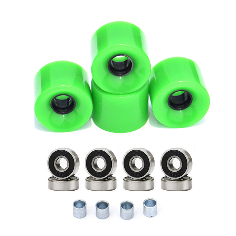 Rolschaatsen Skateboard Wiel 60x45mm Voor Straat Cruisen Hoverboard Onderdelen Accessoires Longboard Wielen Gloednieuw