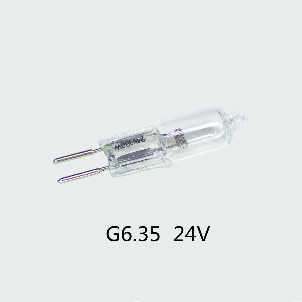 5 stk  g6.35 24v halogenpærer 35w 50w 75w 100w g6.35 24v 250w pærer  g6.35 150w 24v halogenpærer  g5.35 24v 100w 24v g6.35 100w