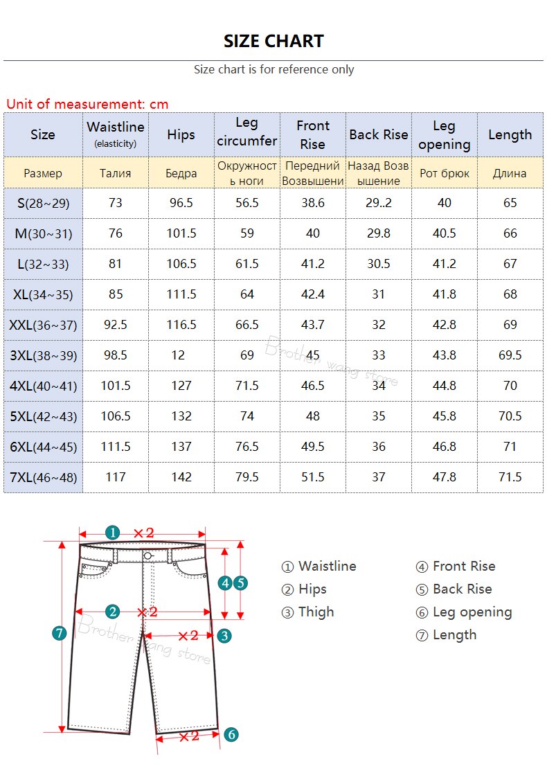 Plus size 5xl 6xl 7xl himmelblå mænd løse korte jeans sommer avanceret stretch casual denim cropped bukser mandligt mærke