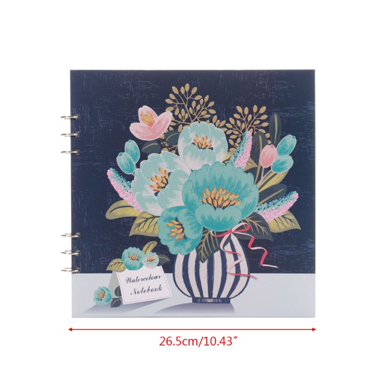 300g/m2 Watercolor Paper 20 Sheet Painted Water Color Painting Book U4LD