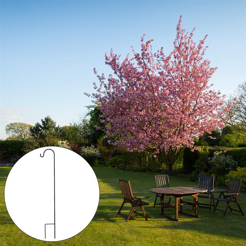 Crochets berger plante crochet piquet de jardin extérieur plante support cintre berger crochet artisanat crochet jardinage insérer fer tige outils