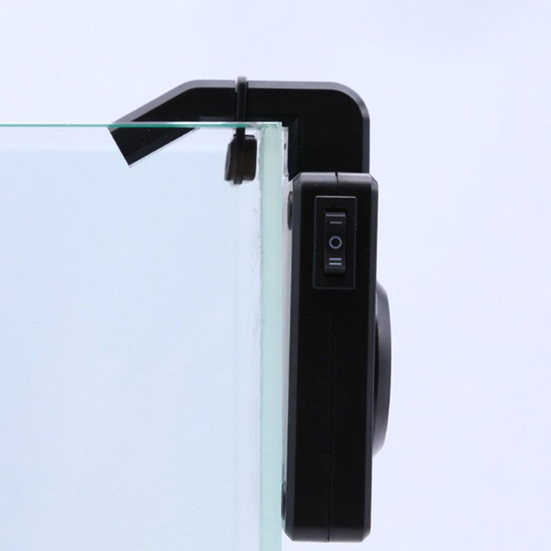 Fisch Panzer Hängen Mini Fan USB Ladung Kühlung Kühler Aquarium Zubehör 11UA