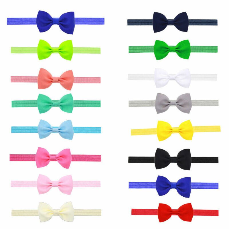 Cute Knotted Baby Girl Headband Newborn Infant Elastic Hair Band Headwear Kids Headbands For Girls Accessories