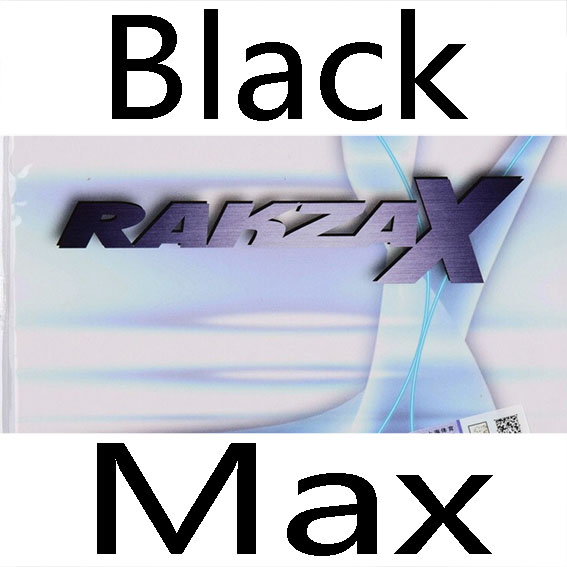 YASAKA RAKZA X SOFT (RAKZAX, RKX SOFT) Table Tennis Rubber Pips-In Yasaka Original Ping Pong Sponge Tenis De Mesa: RAKZA X BLACK