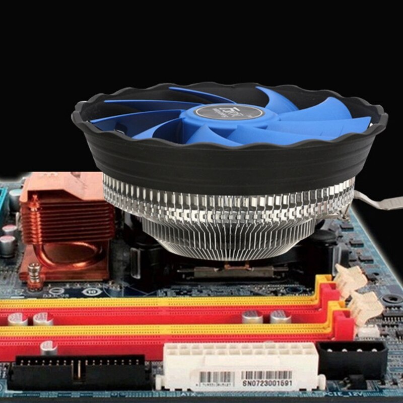 12cm Blade Aluminium PC CPU Cooler Cooling Fan for intel 775/1155 754/AM2 T8NF