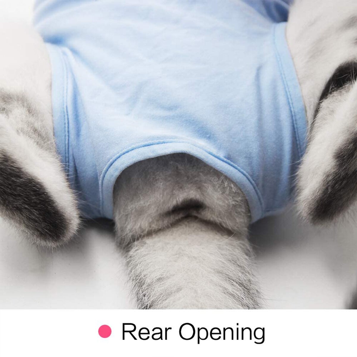 Cotton Physiological Pet After Surgery Clothes Anti-licking Recovery Wounds Protection Vest Breathable Cat Sanitary Jumpsuits