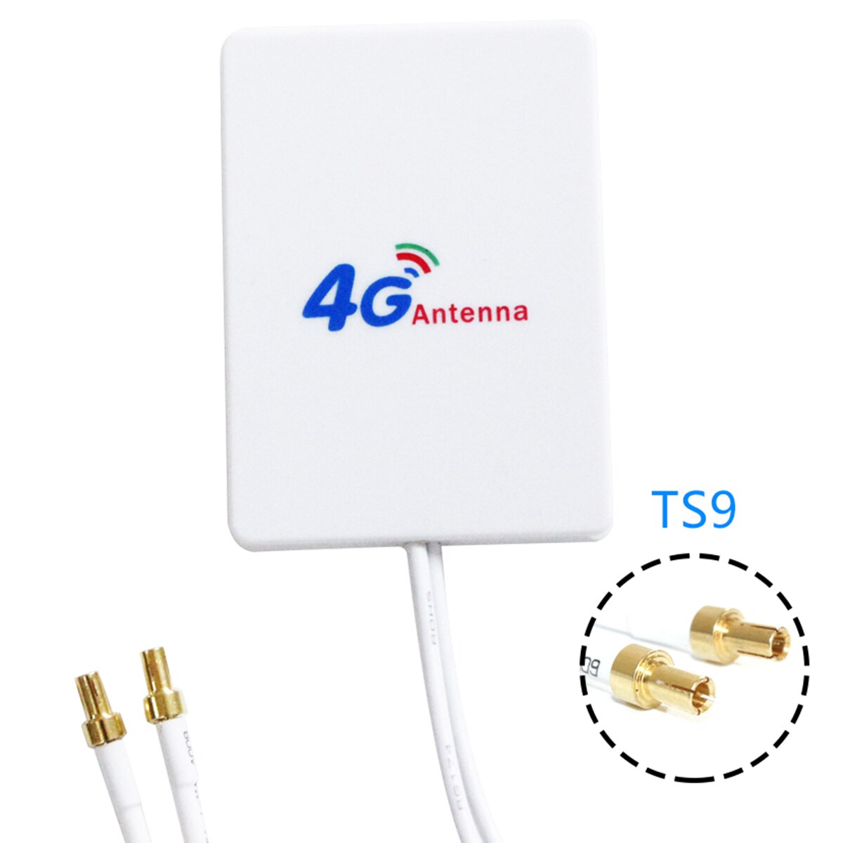 Enrutador aéreo 3G 4G LTE, antena externa de 3 metros con Cable conector TS9 / CRC9 / SMA: TS9 Connector