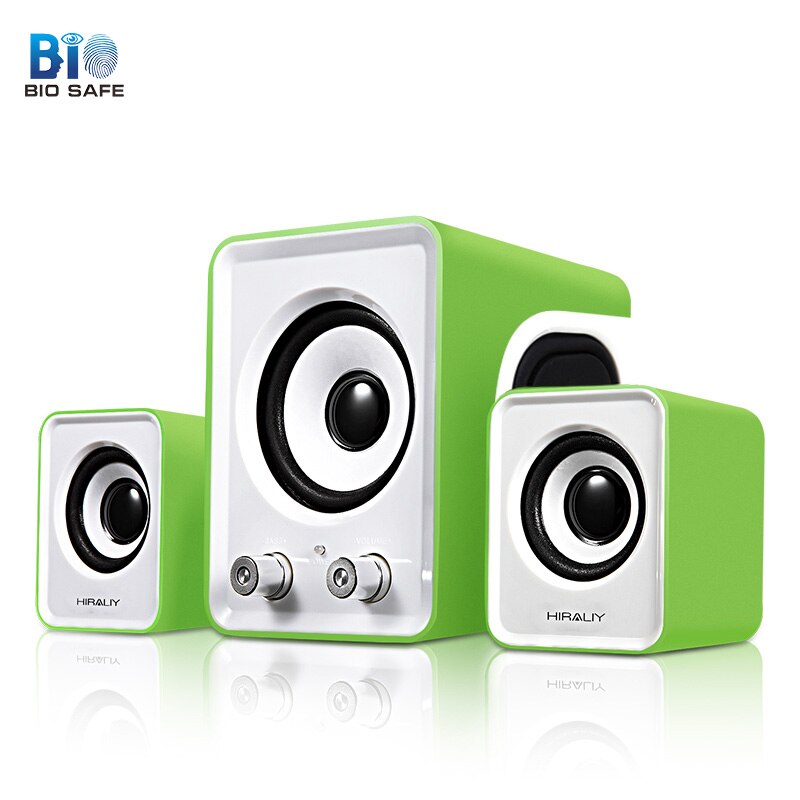 Channel 2.1 Wired Computer Speaker Bass Stereo Speakers Notebook Laptop Mobile Phone Mini PC Desktop Speakers