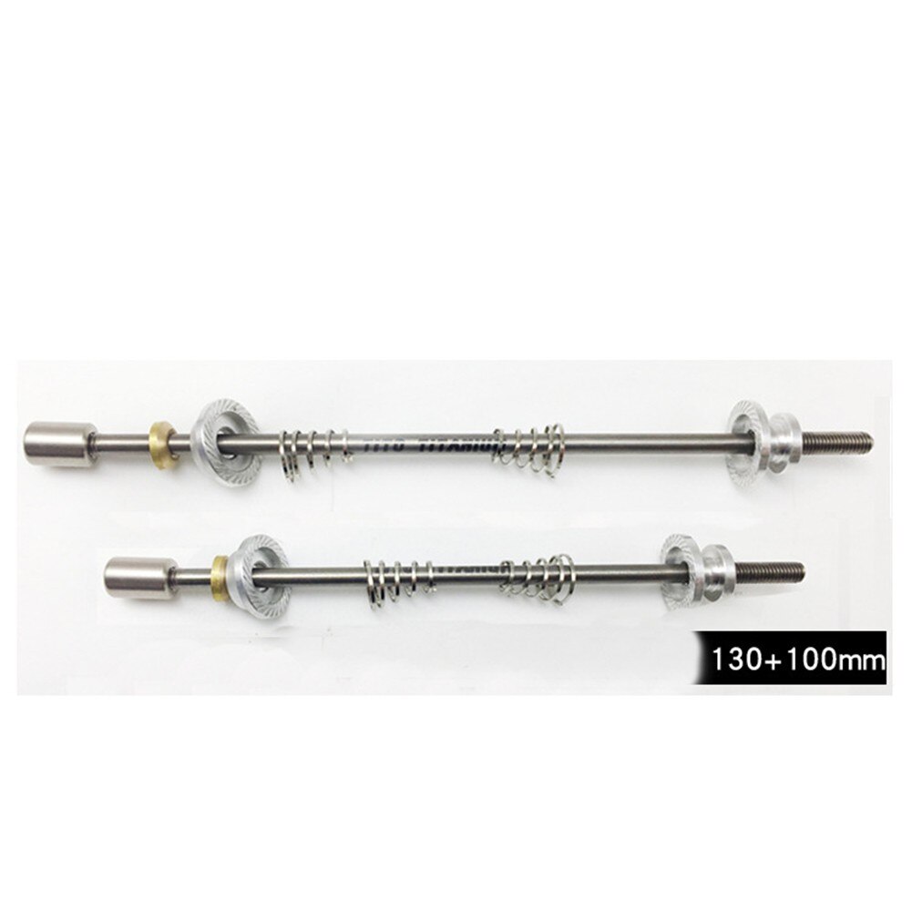 TiTo Quick Release Titanium Alloy Skewer Set MTB Road Bike Bicycle Wheel Hub Optional Size 700C 74/130mm 100/135