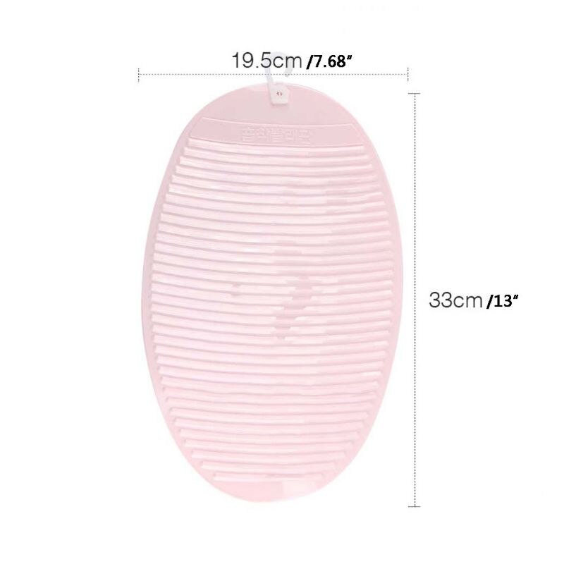 Mini Plastic Washboard Washing Board Scrub Cleaning Laundry Bathroom Kids Cloth M6CE