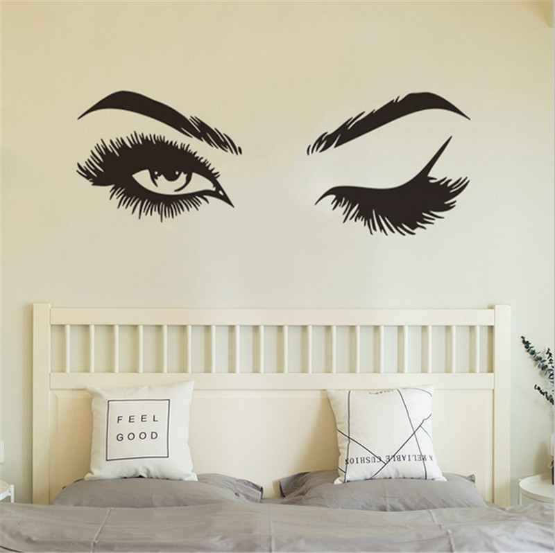 3D Vivid Stylish Simple European Style Eye DIY Wall Stickers For Rooms Wall Decorations Living Room Wall Decals Posters: 1