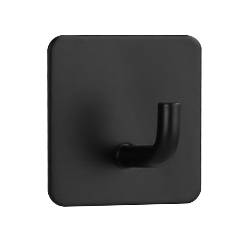 Self Adhesive Wall Hooks Towel Holder Bathroom Door Key Cloth Coat Robe Hanger Kitchen Hardware Rack Bag Hook Organizer