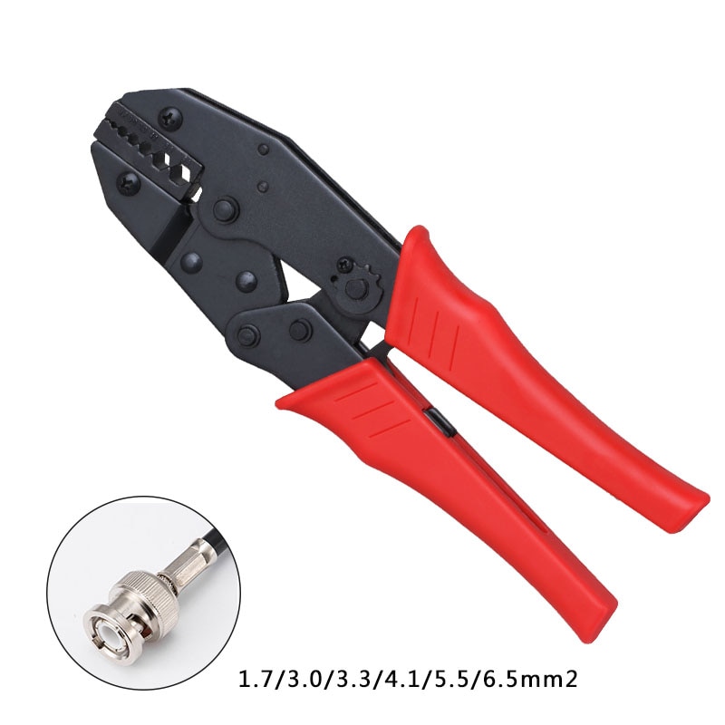 coaxial crimper for crimping RG58,RG59,BNC coax cable connectors RG8,RG213, RG55RG58 RG59 RG62 coaxial connector crimping pliers