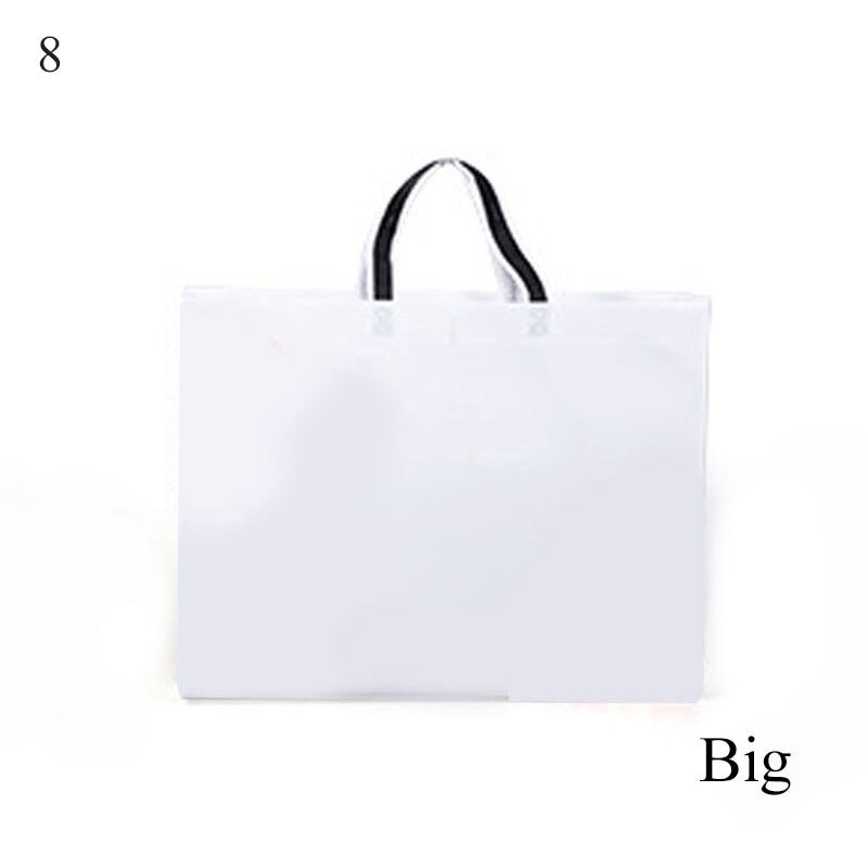 Eco Waterproof Women Shopping Bag Reusable Shopping Bag Print Tote Bag No Zipper Pouch Women Storage Bags Organizer: 8 big