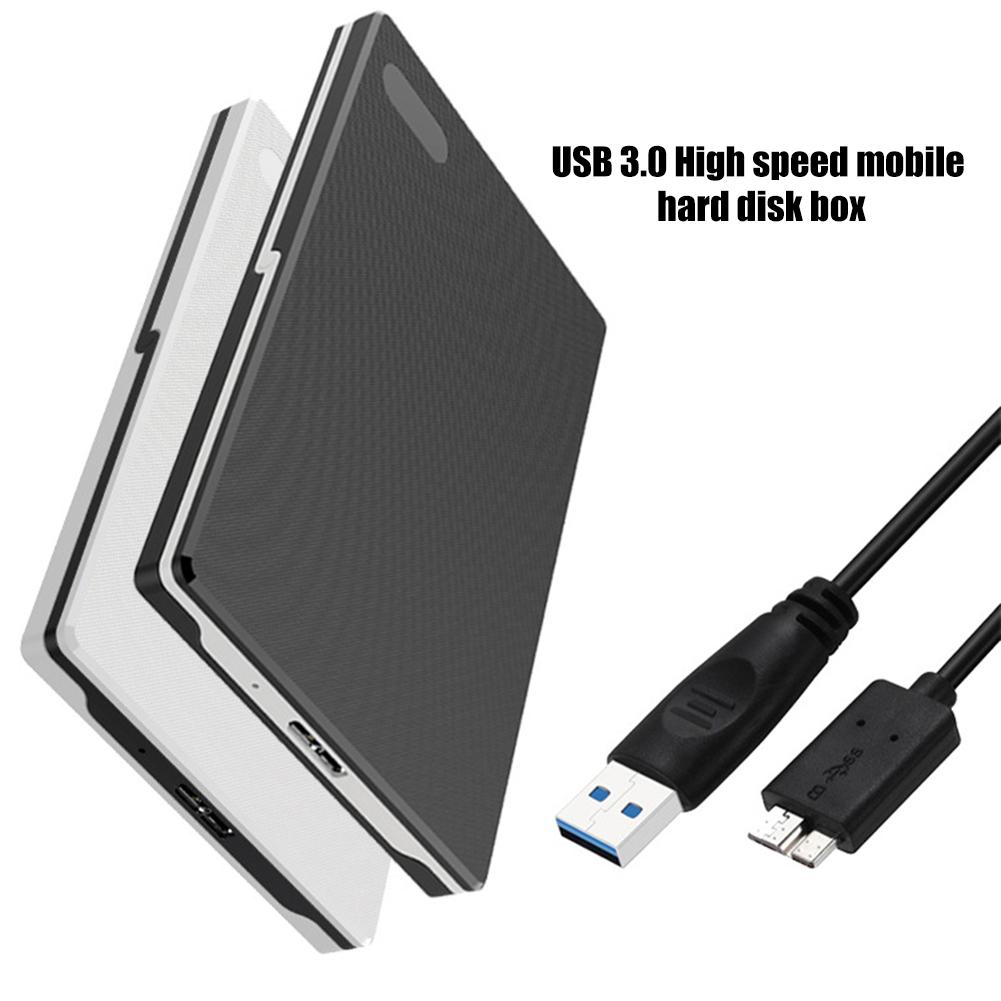 USB 3.0 haute vitesse 2.5 pouces SATA SSD boîtier de disque dur Mobile pour PC