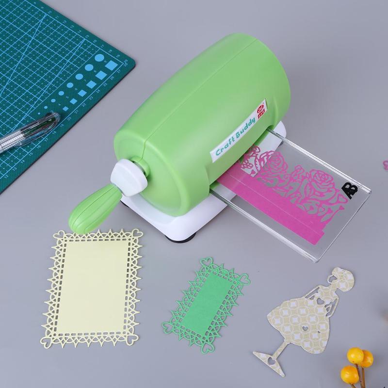 Plastic DIY Dies Paper Cutting Embossing Machine Scrapbooking Dies Cutter Paper Card Die-Cut Machine Home Embossing Dies Tools
