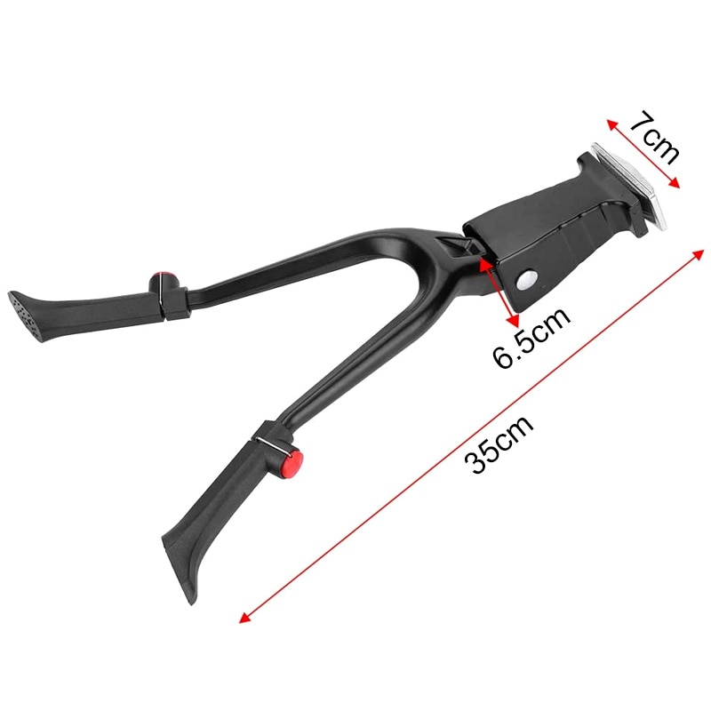 Double Leg Bicycle Kickstand Adjustable MTB Road Bike Central Stand Footrest Maintenance Holder For 26-28 Inch Bicycle Parts