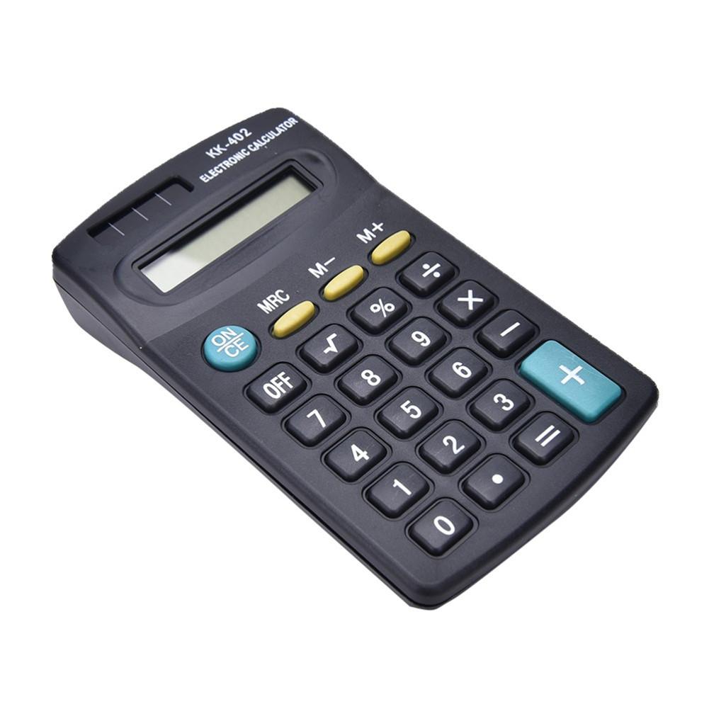 Portable 8 Digit Calculator General Purpose Electronic Calculator Battery Powered Students Calculator