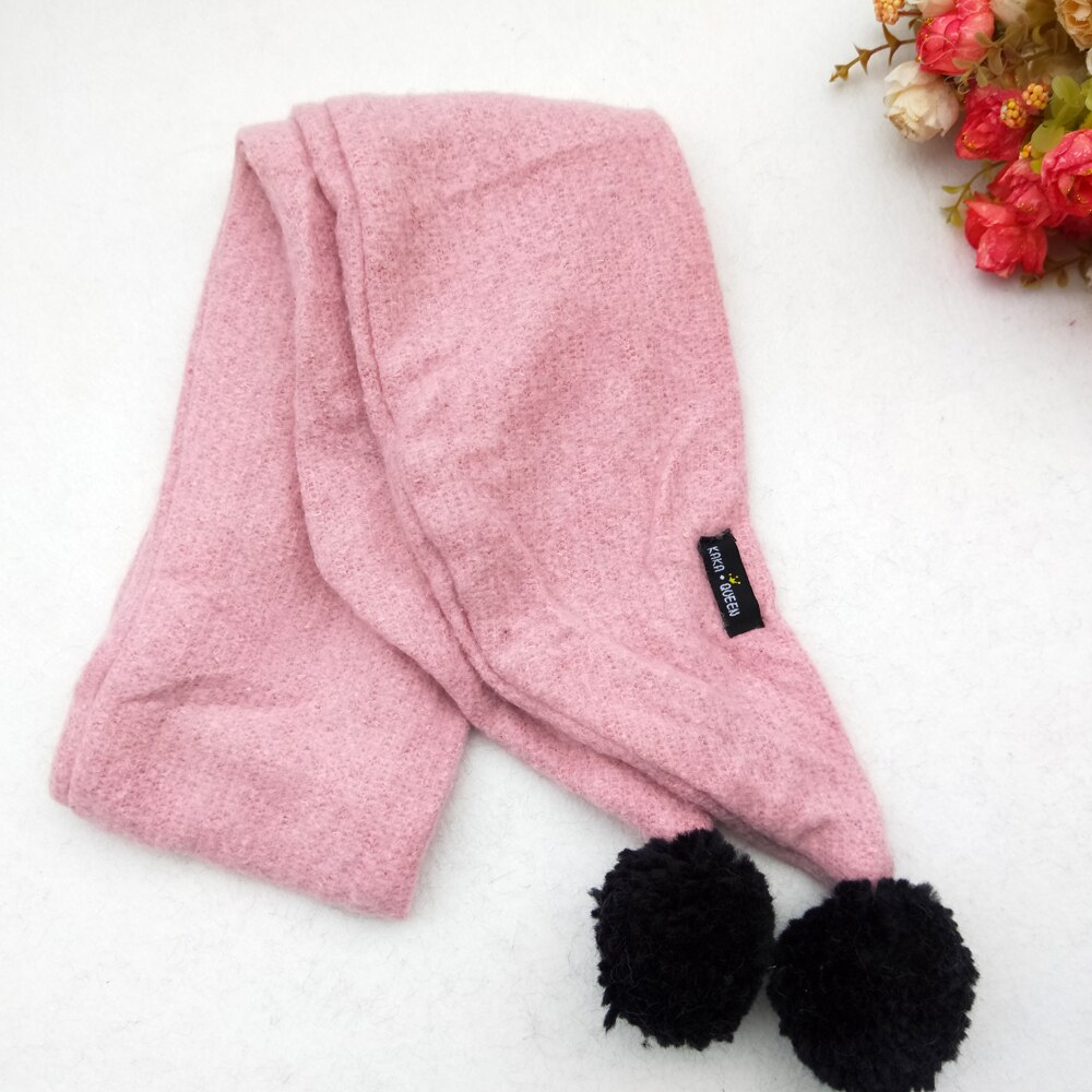 Écharpes Triangle en laine pour enfants hiver garçons et filles mignon petits châles enfant bébé enfants enveloppes en Viscose douce
