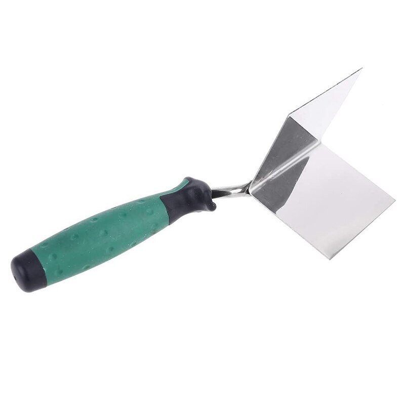 Drywall Inside &amp; Outside Corner Tool Flexes 90 Degree Corner Mudding Finish Tool Corner Trowel Ergonomic Grip Tool: Default Title