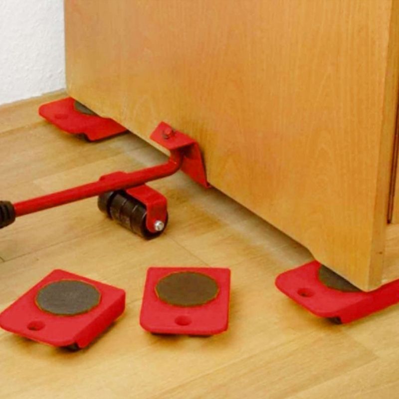 4 pièces, outils de meubles, Transport, roue mobile, rouleau coulissant lourd