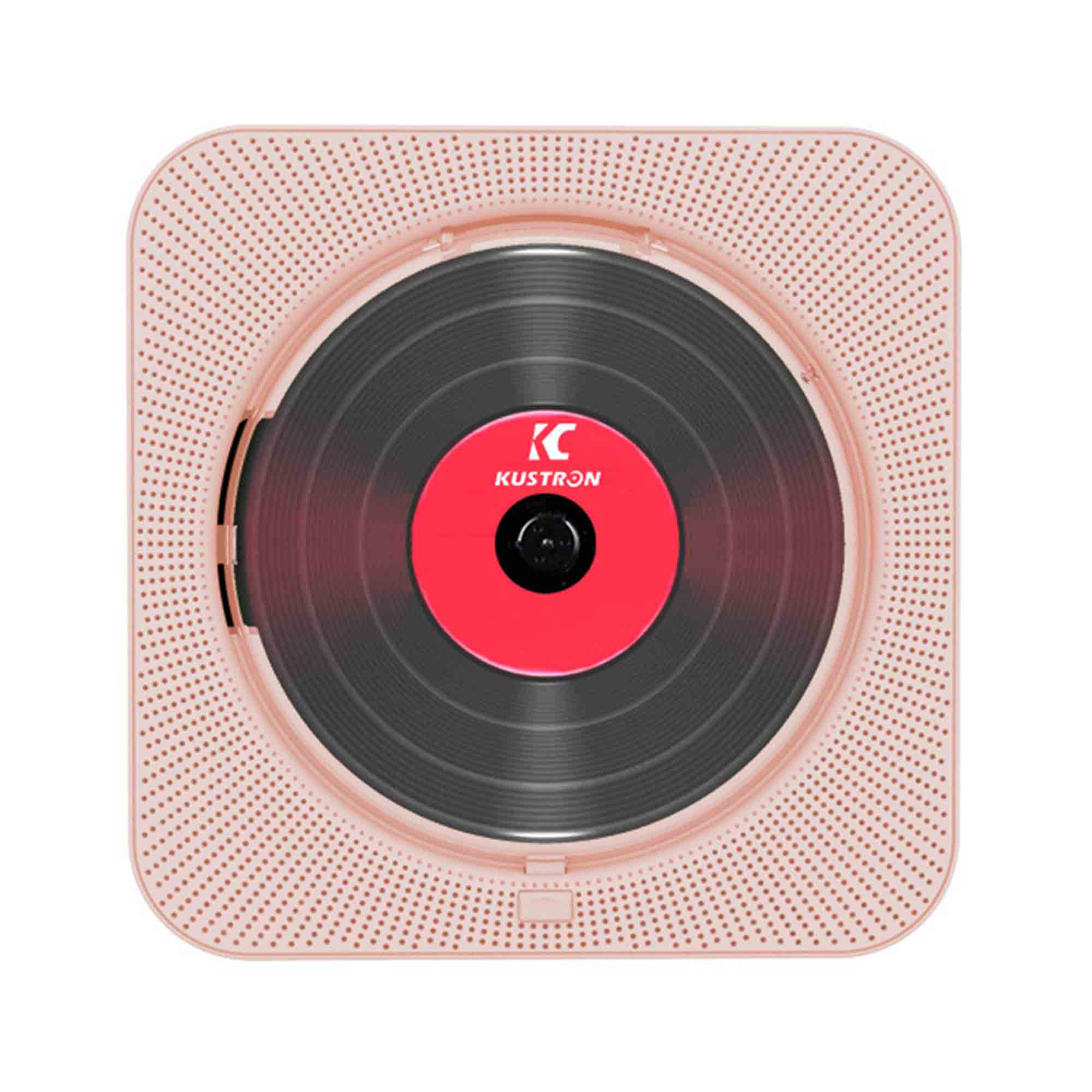 Mini lecteur CD Portable, Bluetooth, haut-parleur stéréo, écran LED, lecteur de musique, avec télécommande IR, FM: 909 PK
