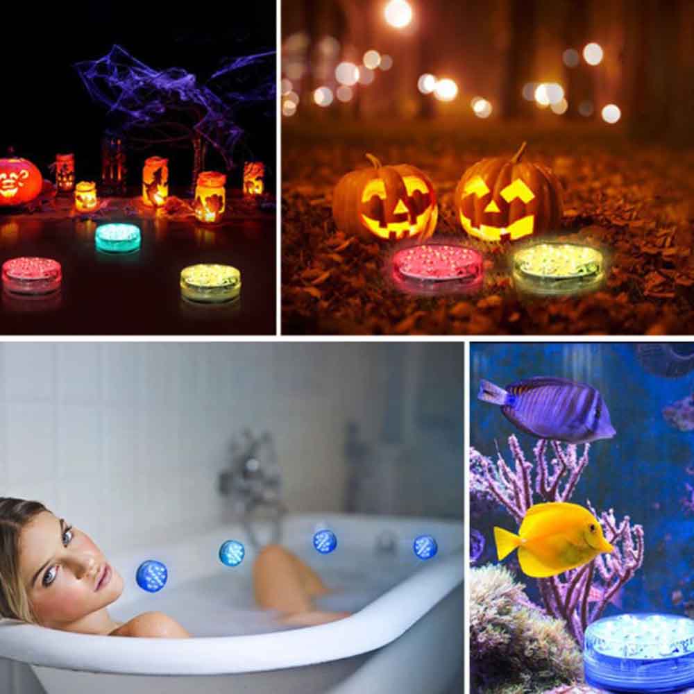 RGB Underwater Light Bath Spa Swimming Pool Led Lights Tub Hotel Home Lights Accessories