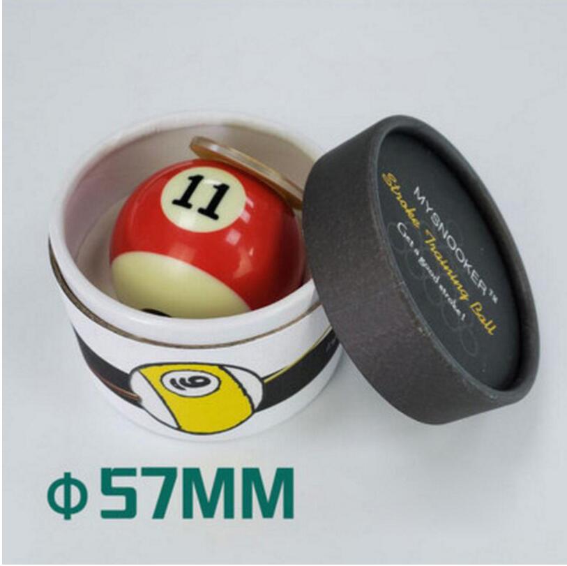 Pool Game Billiard Practice Ball Snooker Training Ball Black Eight-Bar Practice Trainer Billiard Portable: D
