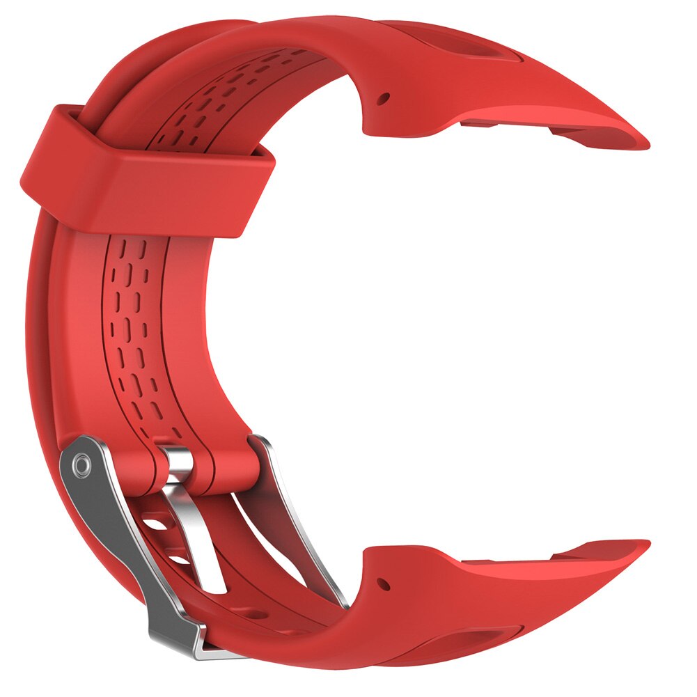 Couple édition Silicone bracelet de remplacement pour Garmin Forerunner 10/15 dispositif portable intelligent: Rouge