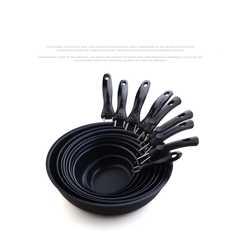 Keelorn 12CM 16CM 18CM 20CM 22CM Aluminum Alloy Non-Stick Mini Frying Pan Genersl Use For Gas And Induction Cooking Egg Cut Pot