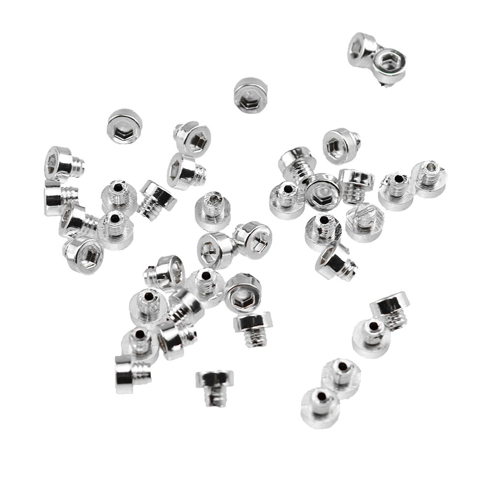 25 teile/satz 6mm Kunststoff Rad Nieten Muttern Bolzen Schrauben Nagel Für Auto Styling Tunning Felge Lippe Reifen Schraube Dekoration Ersatz: Silber--25Stck