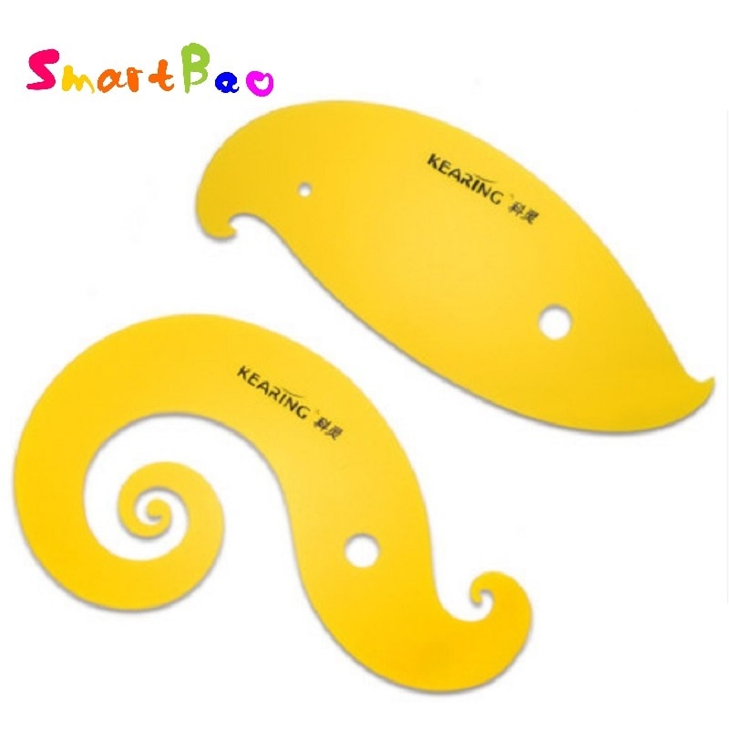 Curve Ruler Template for Clothes Pattern Making Cartoon Rulers 1302S