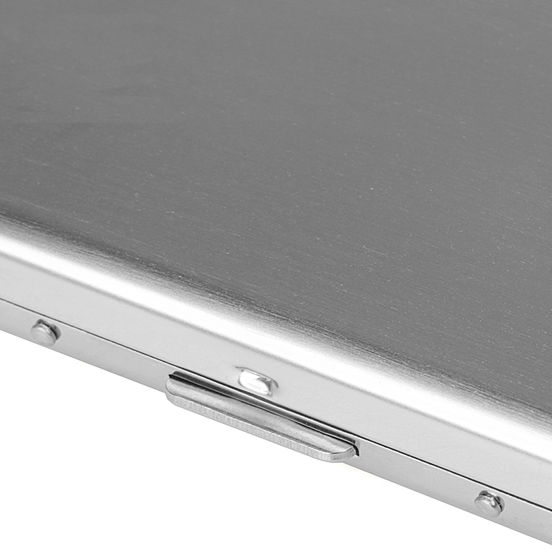 Exquisite Aluminum Antimagnetic Card Holder Women Men Metal Credit Card Business Card Holders Simple Purse Wallet