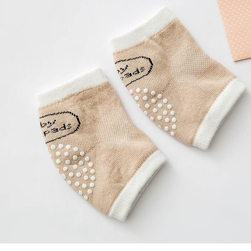 Dziecko kolano Podkładka bezpieczeństwa indeksowania łokieć poduszka dla niemowląt małych dzieci chłopcy dziewczęta ocieplacz na nogi wsparcie kolana ochraniacz na ochraniacze: khaki