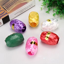 Ballon à feuille multicolore pour fête d'anniversaire mariage, banderole à Ballon multicolore 5mm x 10m 6 pièces: ordinary mixed color