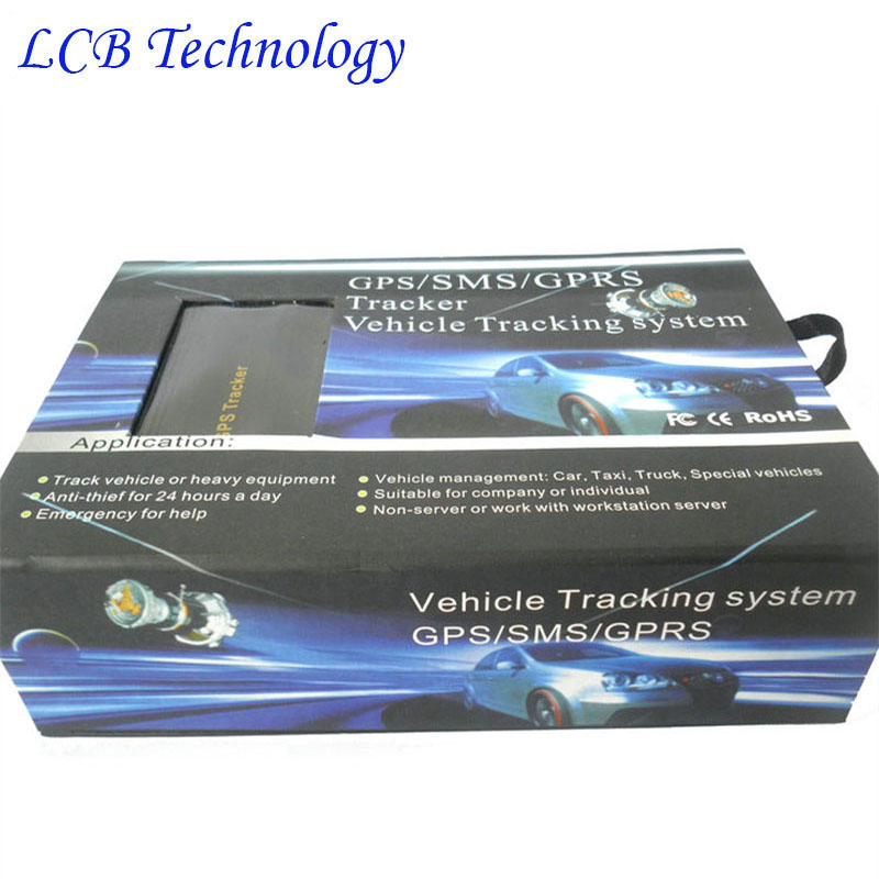 Original Coban TK103 TK103A GPS103A coche vehículo GSM GPS GPRS alarma de cerca en tiempo real rastreador SMS dispositivo de seguimiento de ubicación: with box