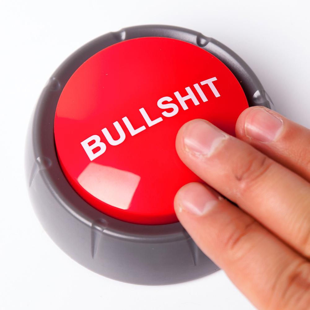 1Pc Grappige Elektronische Bullshit Luidspreker Knop Muziekdoos Speelgoed Aanbod Perfect Voor Nieuwjaar Birthday Party