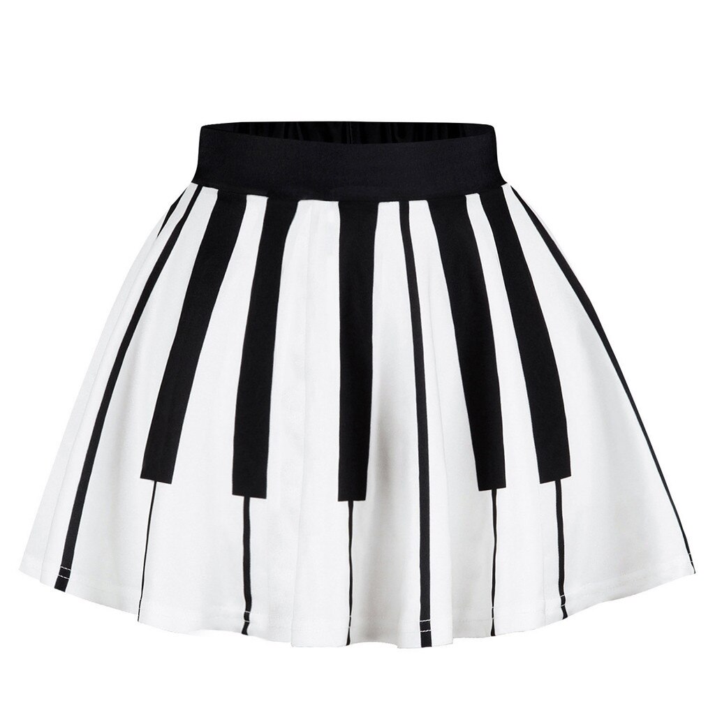 SAGACE Kids Girl Skirt Summer Galaxy 3D Digital Printing Girl Individual Personality Princess Casual Pleated Skirts: Red