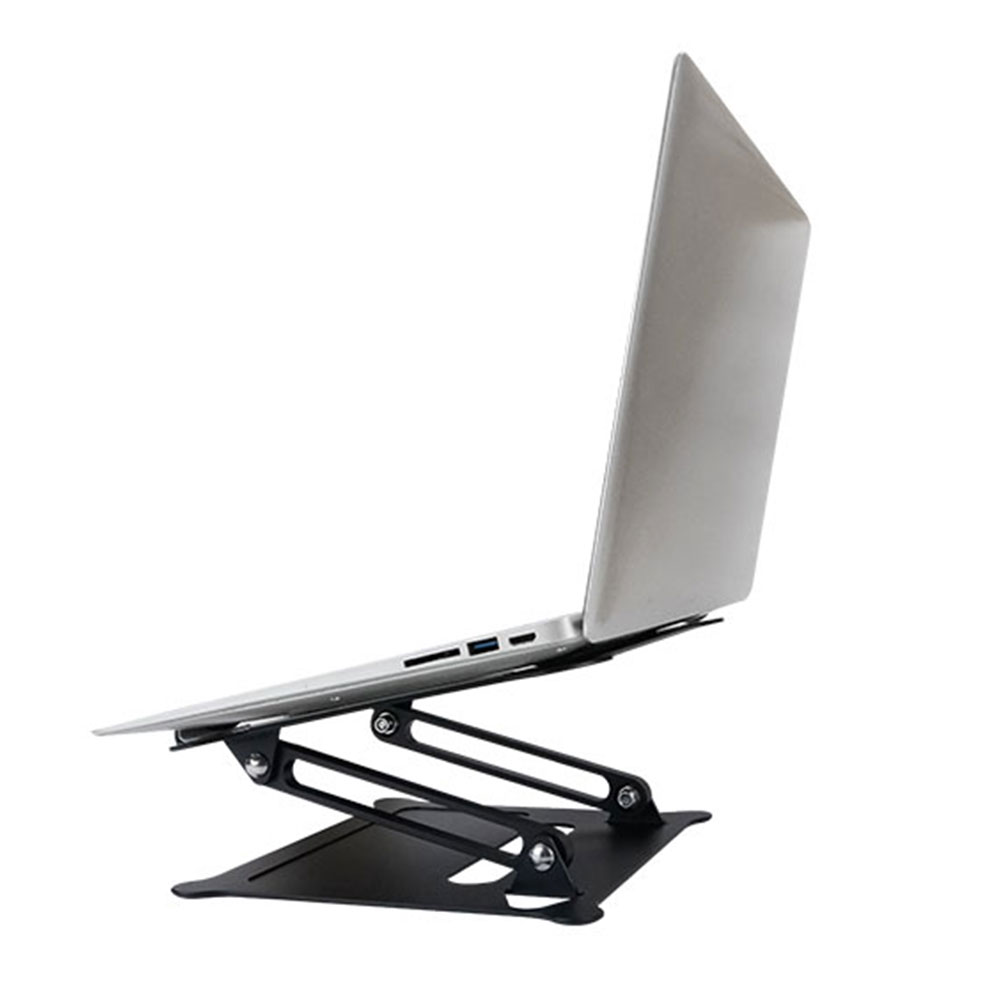 Leichter, höhenverstellbarer laptopständer aus aluminiumlegierung, universell tragbar, faltbar und ergonomisch