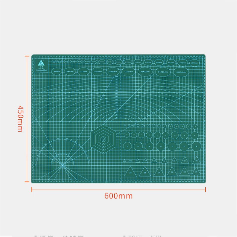 Snijden Pad A2 Ddouble-Dubbelzijdig Graveren Pad Grote Snijplank Desktop Anti-Cut Pad Utility Mes Medium Mes snijden Karton