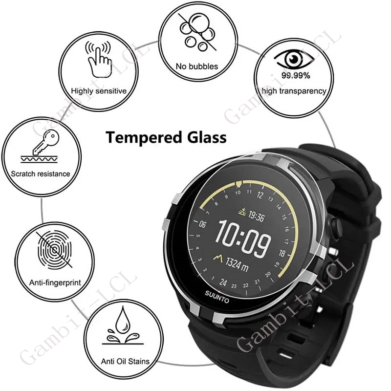 9H HD Oryginalne twarde szkło hartowane robić smartwatcha Suunto Wyścig S ocean SuuntoRace wyścigi sprytny zegarek ekran ochraniacz pokrywa film