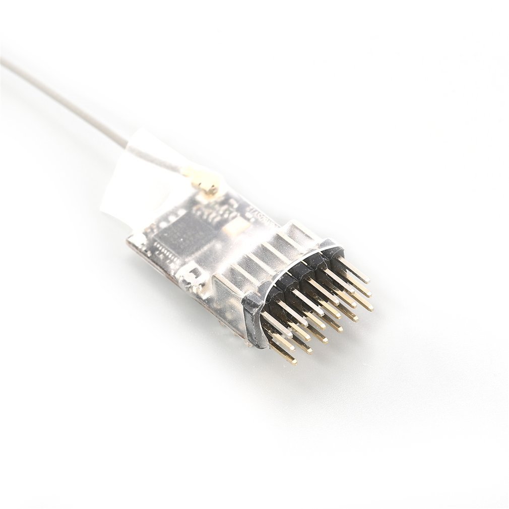 R6DS 2,4G 6CH receptor Compatible AT9 AT9S AT10 transmisor soporte SBUS PPM PWM salida individual para Avión RC