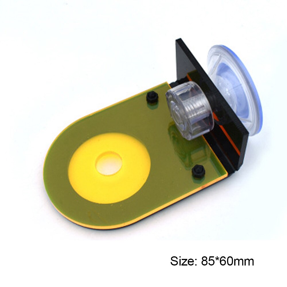 Fish Tank Fluorescent Coral Frag Rack Acrylic Aquarium Reef with Plugs Holder Suction Cup Mount Water Plant Stand Accessories: Dark Green