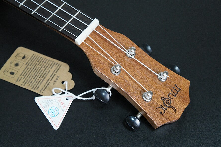Mini guitare hawaïenne de 23 pouces, 4 cordes, 6 sortes de motifs de dessins animés, pour enfants
